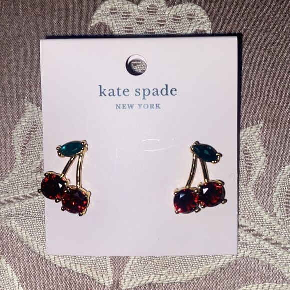 Kate ♠️ Spade 🍒 Ma Cherie Earrings! - Picture 5 of 6